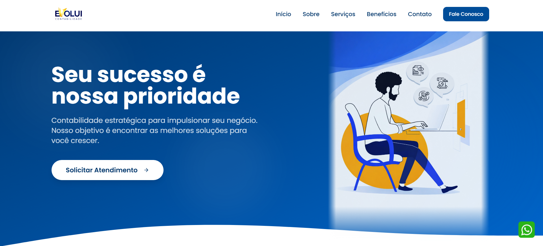 Preview do projeto Evolui Contabilidade